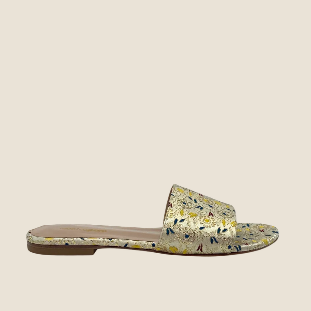 Mules Novella Ricamate Floreali